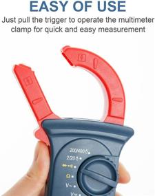 img 3 attached to 🔧 Advanced AstroAI Digital Clamp Meter 2000 Counts: Multimeter Amp Meter with Auto Ranging for Voltage, AC Current, Resistance, Continuity & Diode Testing