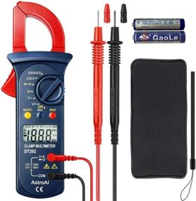 img 4 attached to 🔧 Advanced AstroAI Digital Clamp Meter 2000 Counts: Multimeter Amp Meter with Auto Ranging for Voltage, AC Current, Resistance, Continuity & Diode Testing