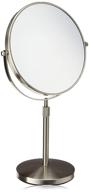 💄 jerdon jp4045n 9-inch vanity mirror: 5x magnification, stylish nickel finish logo