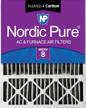 nordic pure 20x25x5 honeywell replacement appliances and furnace filters logo
