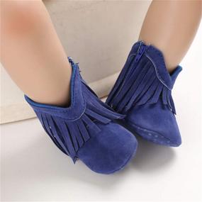 img 3 attached to 👶 Анти скольжения Новорожденные мальчики' Ботинки и сапоги от BENHERO Booties