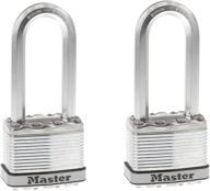 🔒 master lock m5xtlj magnum heavy duty outdoor padlock with key, 2 pack keyed-alike for enhanced seo logo