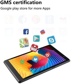 img 1 attached to 📱 Affordable Android Tablet 8-inch with Android 10.0, 2GB RAM, and 32GB Storage - Quad-Core Processor, Black