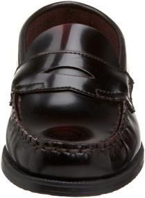 img 3 attached to Stylish and Durable School Issue Loafer 👞 Little Burgundy Boys' Shoes: Perfect for Confident Loafers