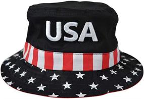 img 4 attached to DISHIXIAO USA Baseball Cap Polo Style Adjustable Embroidered Dad Hat with American Flag for Men and Women" - Slight Revision for Improved SEO: "DISHIXIAO Adjustable American Flag Baseball Cap, Polo Style Dad Hat, Embroidered for Men and Women