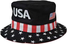 img 2 attached to DISHIXIAO USA Baseball Cap Polo Style Adjustable Embroidered Dad Hat with American Flag for Men and Women" - Slight Revision for Improved SEO: "DISHIXIAO Adjustable American Flag Baseball Cap, Polo Style Dad Hat, Embroidered for Men and Women