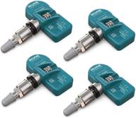 🔧 enhance safety and performance with moresensor signature series 433mhz tpms tire pressure sensor 4-pack, perfect for 450+ european brand models, replacement for oe part 36236798726, clamp-in design, nx-s003-4 logo