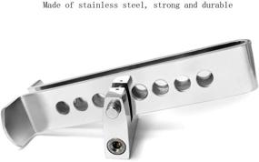 img 3 attached to QWORK Anti Theft Security Protection Stainless