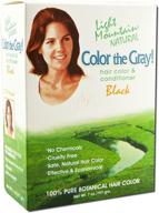 light mountain color the gray-black: transforming hair dye - 7 fl oz logo