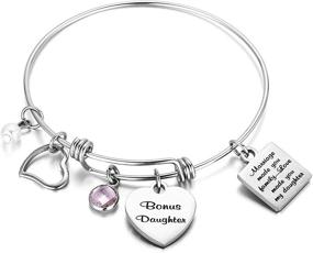 img 2 attached to Daughter Bracelet Gifts Marriage Family