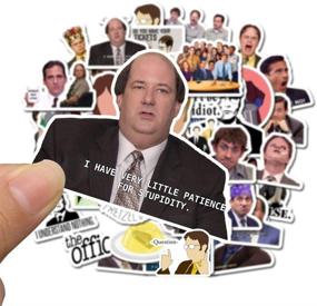 img 2 attached to The Office Stickers Pack: 50 Funny Stickers for Laptops, Computers, Hydro Flasks - The Office-C Stickers