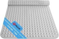 faleju large non-slip bath mat for thickened bathroom, shower, and pool floors – home mat logo