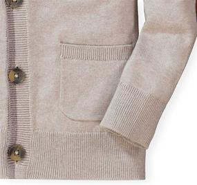 img 1 attached to Classic and Stylish: Introducing 👔 the Hope & Henry Boys' Cardigan Sweater