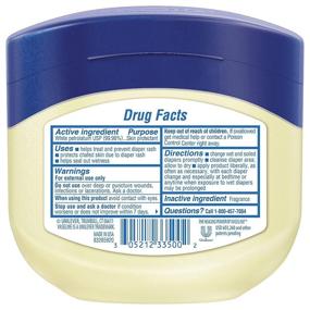 img 1 attached to 👶 Vaseline 100% Pure Petroleum Jelly for Babies, 13 Oz, Pack of 4 - Ultimate Skin Protection