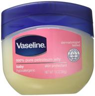 👶 vaseline 100% pure petroleum jelly for babies, 13 oz, pack of 4 - ultimate skin protection logo