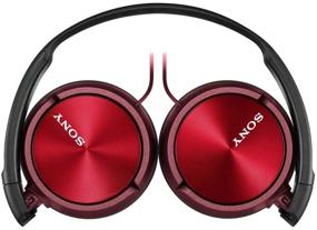 img 2 attached to Sony MDR-ZX310AP/R ZX Series Stereo Headset - Red