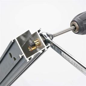 img 1 attached to 🔧 HIFESON Hand Rivet Nut Tool: Manual Riveting for M5, M6, M8 Nuts (10-24, 1/4-20, 5/16-18 Sizes)