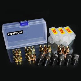 img 3 attached to 🔧 Инструмент для установки резьбовых гаек HIFESON: Ручное заклепывание для гаек M5, M6, M8 (размеры 10-24, 1/4-20, 5/16-18)