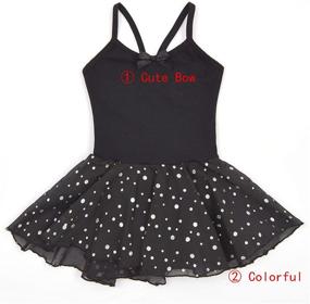 img 2 attached to 🩰 DANSHOW Ballet Leotards Camisole 6 8Years: Stylish and Durable Girls' Clothing for Active Dancers