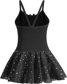 img 3 attached to 🩰 DANSHOW Ballet Leotards Camisole 6 8Years: Stylish and Durable Girls' Clothing for Active Dancers