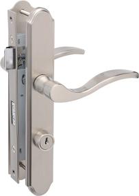 img 2 attached to Wright Products VMT115SN: Serenade Mortise Door Handle in Satin Nickel – Stylish and Functional Choice for Your Home!