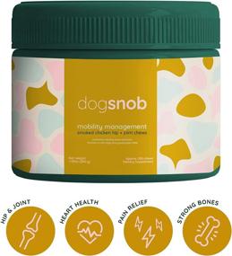 img 2 attached to 🐕 Canine Wellness Supplement: Soft Chews for Enhanced Mobility, Vitamins for a Healthy Heart, Strong Bones, and Joint Support, Palatable Food Ingredients for Discerning Eaters' Nutritional Needs