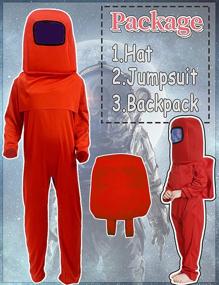 img 3 attached to 👨 Noucher Astronaut Jumpsuit for Halloween and Christmas