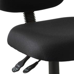 img 1 attached to OFM Posture Armless Back Chair Furniture for Home Office Furniture