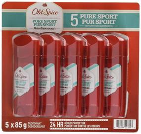 img 2 attached to Pack of 5 Old Spice High Endurance Deodorant, Pure Sport