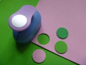 img 4 attached to 🔲 1 Inch Circle Punches: Fascola Scrapbooking & Stamping - Perfect Crafts for DIY and Creative Projects