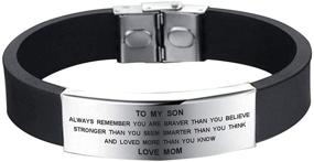 img 4 attached to Sousyokyo Always Remember: Braver Than You Believe Bracelet - A Loving Reminder from Mom