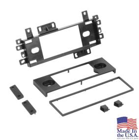 img 1 attached to 🚗 SCOSCHE FJ1550B Single DIN Multi-Purpose Mounting Kit - Compatible with Ford, Jeep, Lincoln & Mercury (1983-1996)