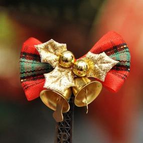 img 3 attached to Rely2016 Christmas Decoration Bowknot Ornament