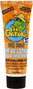 img 1 attached to 🧴 Aloe Gator Lil' SPF 40 Kids Lotion