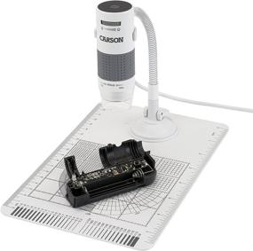 img 1 attached to Carson eFlex 75x/300x LED USB Digital Microscope: High Magnification and Flexibility for Precise Observation (MM-840) - White
