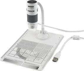 img 4 attached to Carson eFlex 75x/300x LED USB Digital Microscope: High Magnification and Flexibility for Precise Observation (MM-840) - White