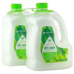 img 2 attached to 🌿 Member's Mark Aloe Vera Moisturizing Hand Soap Refill - 80 fl. oz, 2 pk. (Pack of 2)