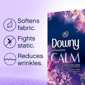 img 3 attached to 🌸 Luxurious Infusions Lavender Serenity Fabric Softener Sheets - 90 Count