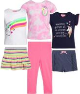 girls' freestyle revolution legging set: tops, tees & blouses in girls' clothing logo