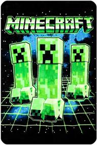img 2 attached to Bioworld Digital Minecraft Creepers Blanket