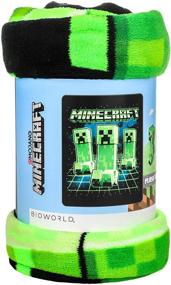 img 1 attached to Bioworld Digital Minecraft Creepers Blanket