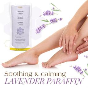 img 2 attached to Luxurious GiGi Lavender Paraffin Wax with Grape Seed Oil - The Perfect 16 oz Treat!