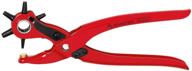 🔧 rennsteig revolving punch pliers (powder coated) with 6 assorted tube punches logo