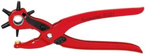 img 2 attached to 🔧 Rennsteig Revolving Punch Pliers (Powder Coated) with 6 Assorted Tube Punches