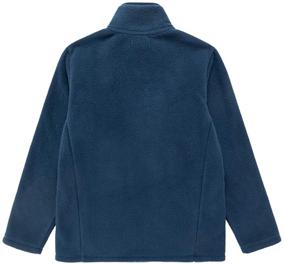 img 3 attached to 🧥 Cozy and Stylish: UNACOO Half Zip Standing Collar Fleece Boys' Jackets & Coats