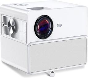 img 4 attached to 📽️ WiFi Bluetooth Projector, Towond - Native 1080P Portable Movie Projector with HiFi Speaker, 4K 7500L Mini Video Protectors. Compatible with TV Stick, HDMI, VGA, USB, TF, AV for Home Theater/Outdoor Cinema.