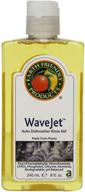 🌊 earth friendly products wave jet rinse aid - eco-friendly solution for sparkling dishes, 8-ounce bottle (pack of 12) logo