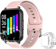 📱 feifuns smart watch, 1.54" touchscreen fitness tracker with blood pressure, oxygen, and heart rate monitoring. ip67 waterproof smartwatch with sleep monitor, pedometer, and step counter. compatible with android phones and iphone – ideal for women and men. логотип