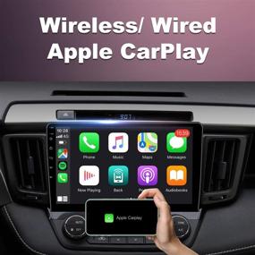 img 3 attached to 🚗 IYING Android 10.0 Car Stereo for Toyota RAV4 2013-2018: CarPlay, Android Auto, GPS Navigation, DSP, WiFi, Bluetooth & More!