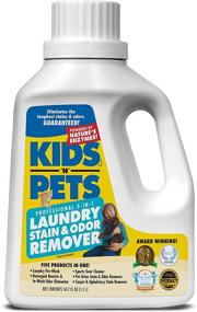 img 2 attached to 🧼 KIDS ‘N’ PETS – Professional Strength 5-In-1 Laundry Stain & Odor Remover – Eliminates Tough Stains & Odors, 50 oz – Non-Toxic, Child Safe